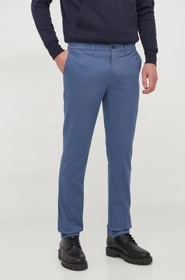 Zdjęcie produktu Tommy Hilfiger spodnie męskie kolor niebieski proste MW0MW33938CHEAPER