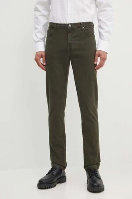 Zdjęcie produktu Tommy Hilfiger spodnie męskie kolor zielony proste MW0MW32934