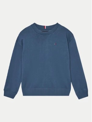 Zdjęcie produktu Tommy Hilfiger Sweter Essential KB0KB09296 Niebieski Regular Fit