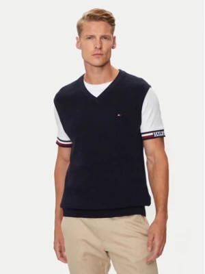 Zdjęcie produktu Tommy Hilfiger Sweter MW0MW35473 Granatowy Regular Fit