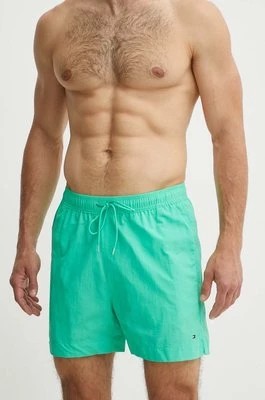 Zdjęcie produktu Tommy Hilfiger szorty kąpielowe kolor zielony UM0UM03280