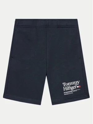 Zdjęcie produktu Tommy Hilfiger Szorty sportowe KB0KB08119 D Błękitny Regular Fit