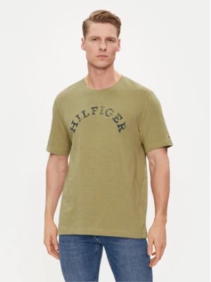 Zdjęcie produktu Tommy Hilfiger T-Shirt Arched MW0MW34432 Zielony Regular Fit