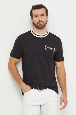Zdjęcie produktu Tommy Hilfiger t-shirt bawełniany męski kolor czarny MW0MW33681