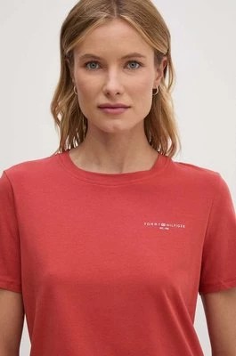 Zdjęcie produktu Tommy Hilfiger t-shirt damski kolor czerwony