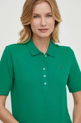 Zdjęcie produktu Tommy Hilfiger t-shirt damski kolor zielony WW0WW37820