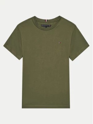 Zdjęcie produktu Tommy Hilfiger T-Shirt Essential KB0KB06879 Zielony Regular Fit