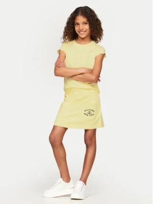 Zdjęcie produktu Tommy Hilfiger T-Shirt Essential KG0KG07052 Żółty Regular Fit
