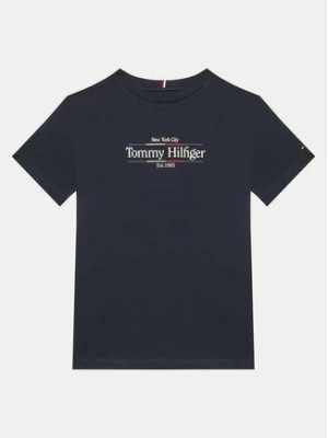 Zdjęcie produktu Tommy Hilfiger T-Shirt Icon Print KB0KB09158 Granatowy Regular Fit