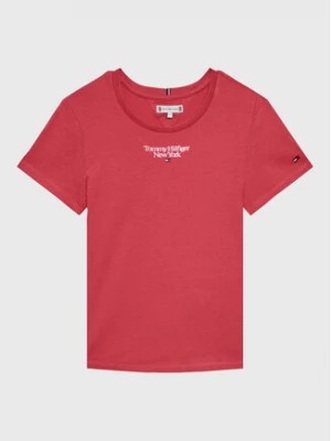 Zdjęcie produktu Tommy Hilfiger T-Shirt KG0KG07083 M Różowy Regular Fit