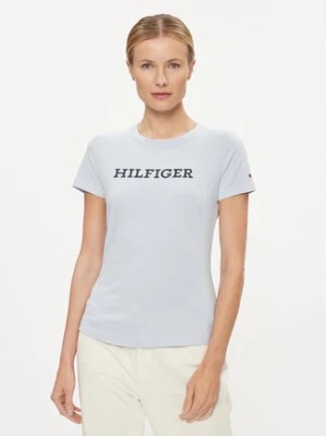 Zdjęcie produktu Tommy Hilfiger T-Shirt WW0WW38872 Błękitny Slim Fit