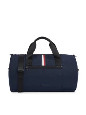 Zdjęcie produktu Tommy Hilfiger Torba Th Skyline Stripe Duffle AM0AM12089 Granatowy