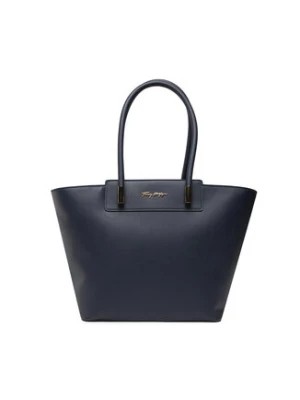 Zdjęcie produktu Tommy Hilfiger Torebka New Tommy Tote AW0AW11896 Granatowy