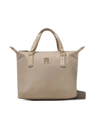 Zdjęcie produktu Tommy Hilfiger Torebka Poppy Small Tote AW0AW14476 Beżowy