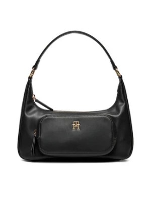 Zdjęcie produktu Tommy Hilfiger Torebka Soft Utility Shoulder Bag Pu AW0AW16711 Czarny