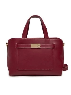 Zdjęcie produktu Tommy Hilfiger Torebka Th Heritage Mini Satchel AW0AW17374 Bordowy