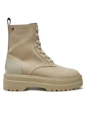 Zdjęcie produktu Tommy Hilfiger Trapery Flag Ventile Lace Up Boot FW0FW08287 Beżowy