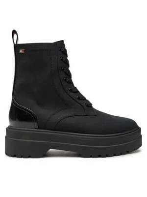 Zdjęcie produktu Tommy Hilfiger Trapery Flag Ventile Lace Up Boot FW0FW08287 Czarny