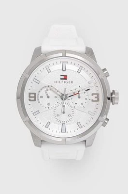 Zdjęcie produktu Tommy Hilfiger zegarek męski kolor biały