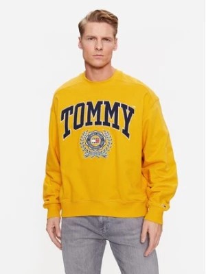 Zdjęcie produktu Tommy Jeans Bluza College Graphic DM0DM16804 Żółty Boxy Fit