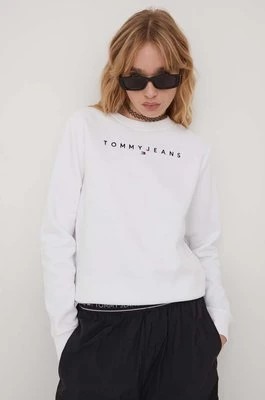 Zdjęcie produktu Tommy Jeans bluza damska kolor biały DW0DW17323