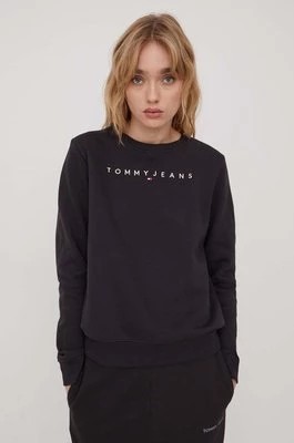Zdjęcie produktu Tommy Jeans bluza damska kolor czarny DW0DW17323