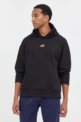 Zdjęcie produktu Tommy Jeans bluza męska kolor czarny z kapturem z aplikacją