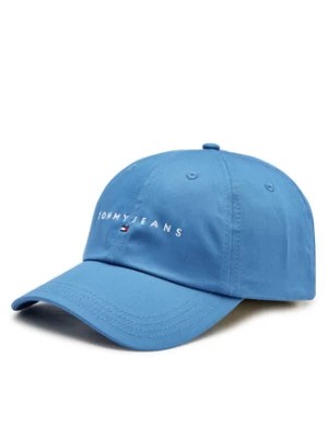 Zdjęcie produktu Tommy Jeans Czapka z daszkiem Tjm Linear Logo 6-Panel Cap AM0AM12894 Niebieski