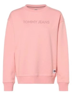 Zdjęcie produktu Tommy Jeans Damska bluza nierozpinana Kobiety Bawełna różowy jednolity,