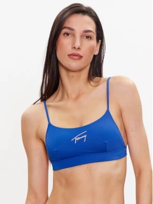 Zdjęcie produktu Tommy Jeans Góra od bikini UW0UW04085 Niebieski