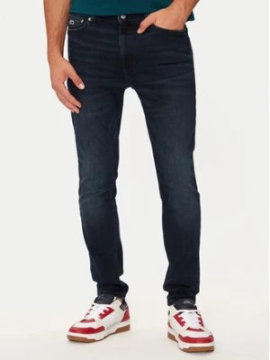 Zdjęcie produktu Tommy Jeans Jeansy Simon DM0DM20419 Granatowy Skinny Fit