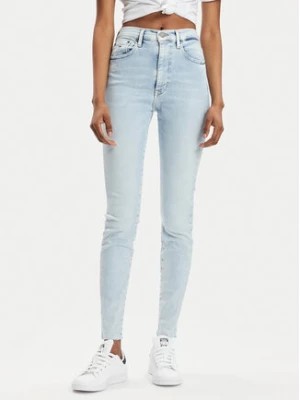 Zdjęcie produktu Tommy Jeans Jeansy Sylvia DW0DW17590 Błękitny Skinny Fit