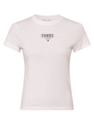 Zdjęcie produktu Tommy Jeans Koszulka damska Kobiety biały jednolity,