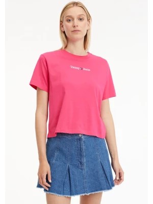 Zdjęcie produktu TOMMY JEANS Koszulka w kolorze różowym rozmiar: M