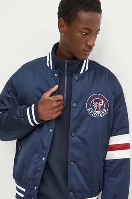 Zdjęcie produktu Tommy Jeans kurtka bomber męski kolor granatowy DM0DM18897