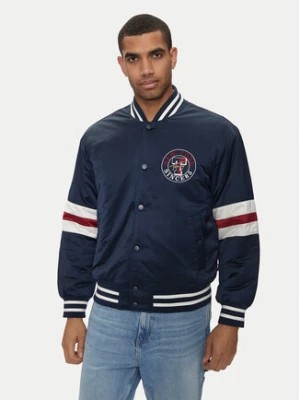 Zdjęcie produktu Tommy Jeans Kurtka bomber Varsity Explorer DM0DM18897 Granatowy Relaxed Fit