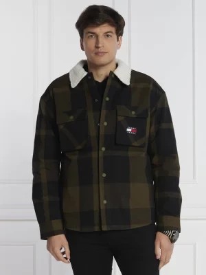 Zdjęcie produktu Tommy Jeans Kurtka CHECK SHERPA LINED | Regular Fit