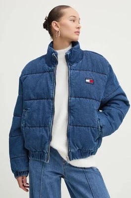 Zdjęcie produktu Tommy Jeans kurtka jeansowa damska kolor niebieski zimowa DW0DW19632