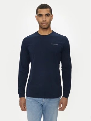 Zdjęcie produktu Tommy Jeans Longsleeve Linear DM0DM18551 Granatowy Slim Fit