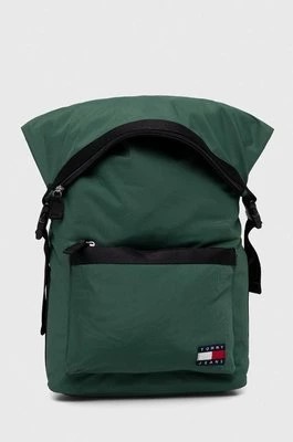 Zdjęcie produktu Tommy Jeans plecak męski kolor zielony duży z nadrukiem AM0AM11965