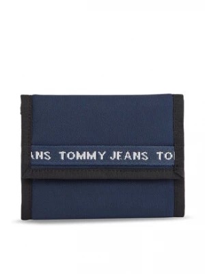 Zdjęcie produktu Tommy Jeans Portfel męski Tjm Essential Nylon Trifold AM0AM11720 Granatowy