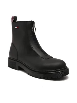 Zdjęcie produktu Tommy Jeans Skórzane botki ZIP BOOT