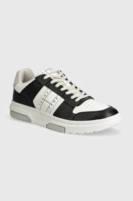 Zdjęcie produktu Tommy Jeans sneakersy skórzane THE BROOKLYN LEATHER kolor czarny EM0EM01429