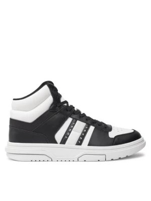 Zdjęcie produktu Tommy Jeans Sneakersy The Brooklyn Mix Mat Mid EM0EM01458 Czarny