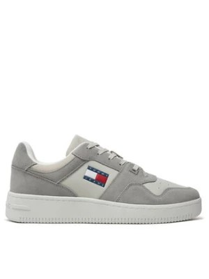 Zdjęcie produktu Tommy Jeans Sneakersy Tjm Basket Leather EM0EM01440 Szary