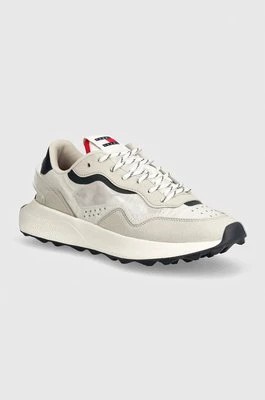 Zdjęcie produktu Tommy Jeans sneakersy TJM RUNNER MIX MATERIAL kolor szary EM0EM01437