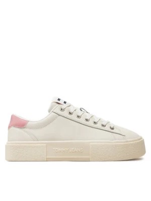 Zdjęcie produktu Tommy Jeans Sneakersy Tjw Foxing Flatform Sneaker EN0EN02567 Écru