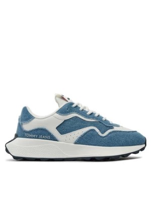 Zdjęcie produktu Tommy Jeans Sneakersy Tjw Retro Runner Denim EN0EN02655 Niebieski