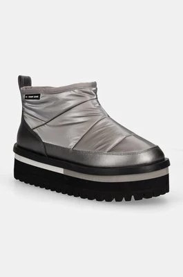 Zdjęcie produktu Tommy Jeans śniegowce TJW NYLON FLATFORM BOOT WL kolor szary EN0EN02689