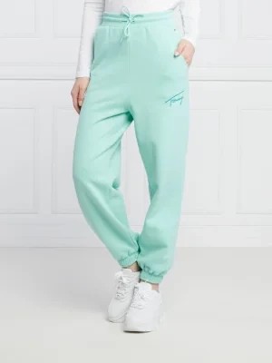 Zdjęcie produktu Tommy Jeans Spodnie dresowe | Relaxed fit | high waist